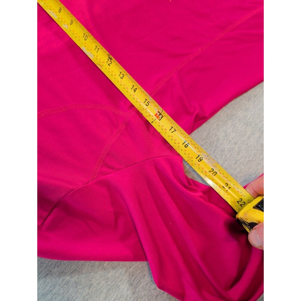 Danskin Now Womens L Smokin Hot Pink Jacket Stretch Breathable Active wear Gym - Picture 10 of 11